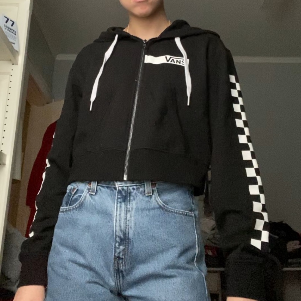 Vans cropped hoodie